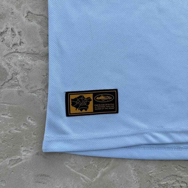 Camiseta Corteiz Alcatraz Football Azul