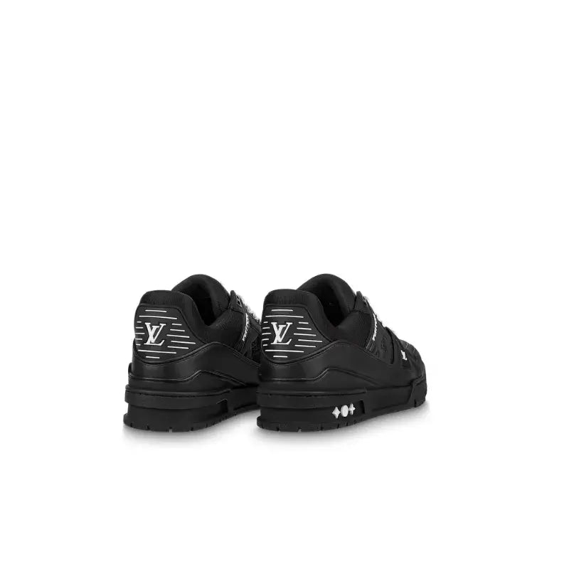 LV Trainer Black Embossed Monogram