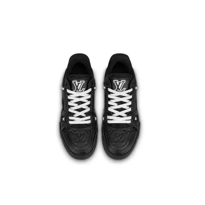 LV Trainer Black Embossed Monogram