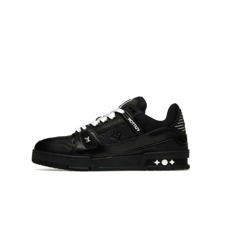 LV Trainer Black Embossed Monogram