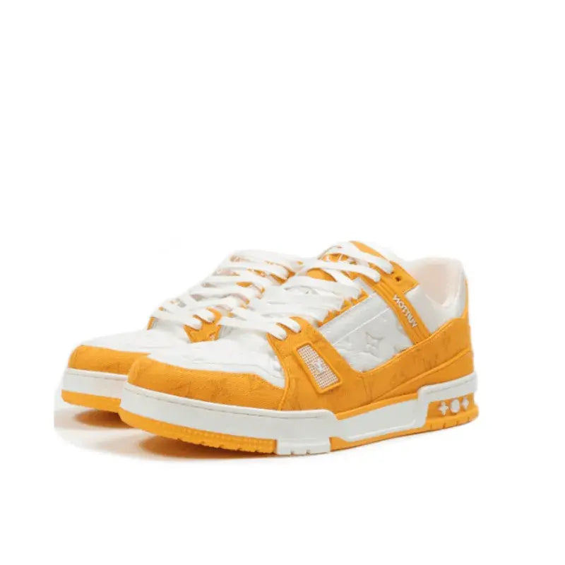 LV Trainer Yellow Monogram Denim