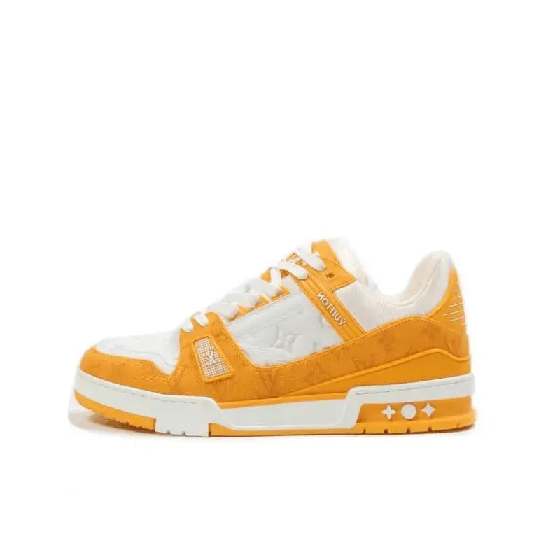 LV Trainer Yellow Monogram Denim