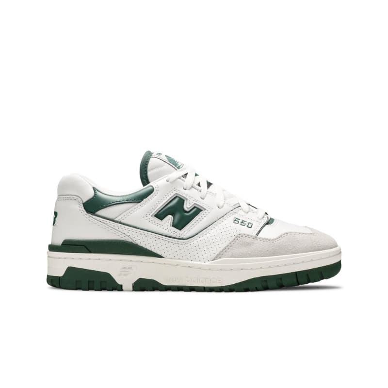 NB 550 white green