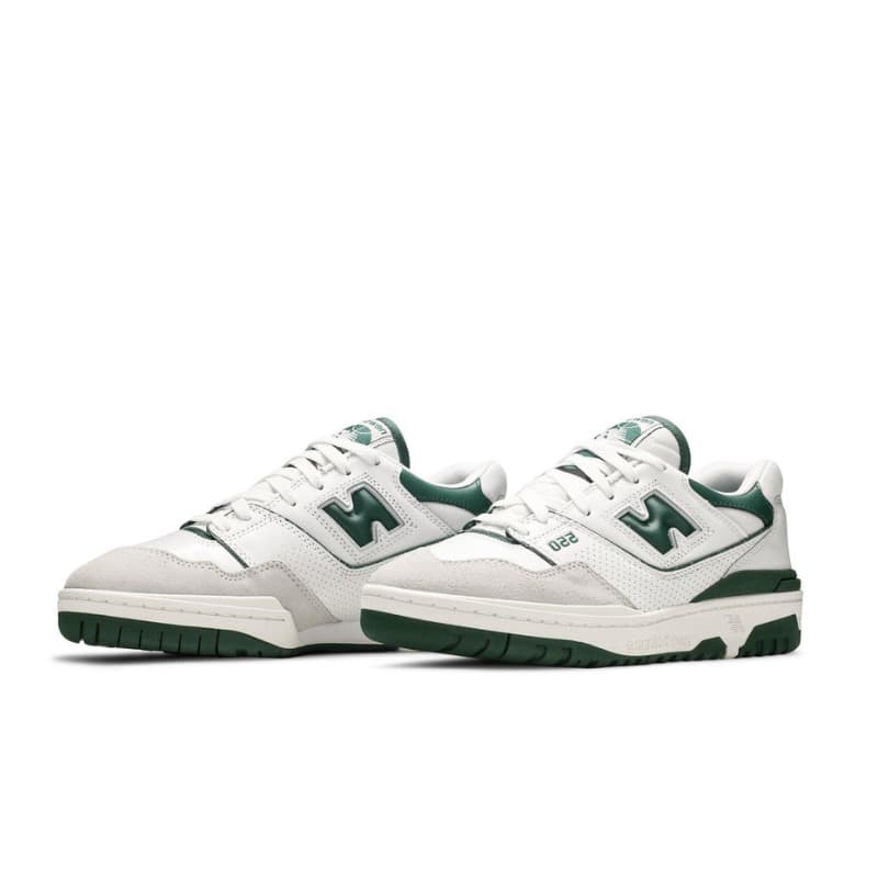 NB 550 white green