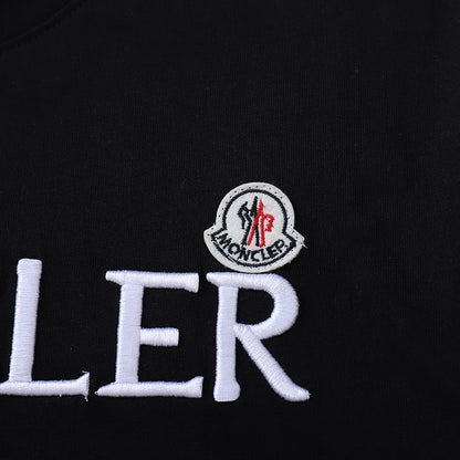 Camiseta Moncler Enfant Logo Preta