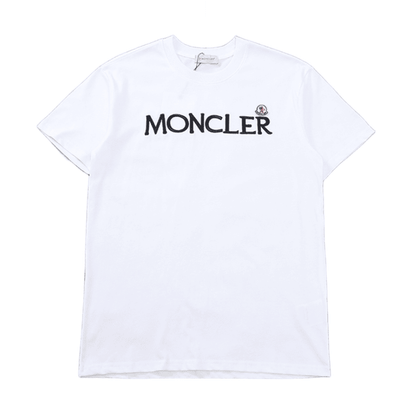 Camiseta Moncler Enfant Logo Branca