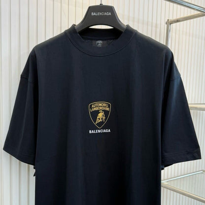 Camiseta Balenciaga Lamborghini Faded Black