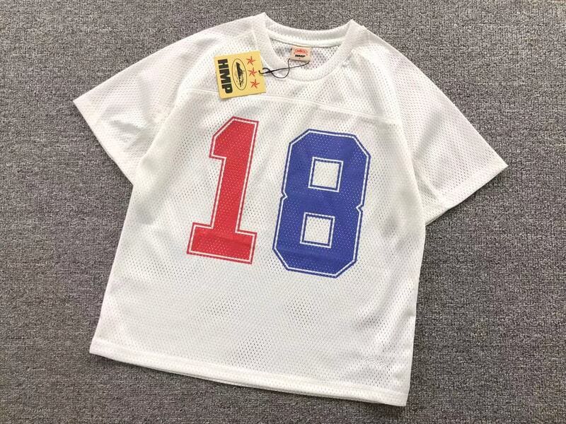 Pronta Entrega - Camiseta Corteiz HMP Mesh Panel Jersey White