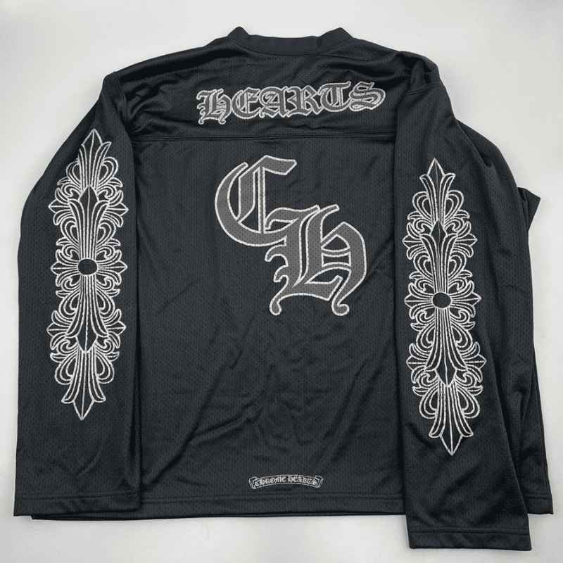 Chrome Hearts Stadium Jersey Preta