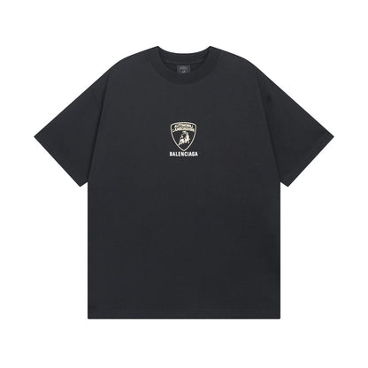 Camiseta Balenciaga Lamborghini Faded Black