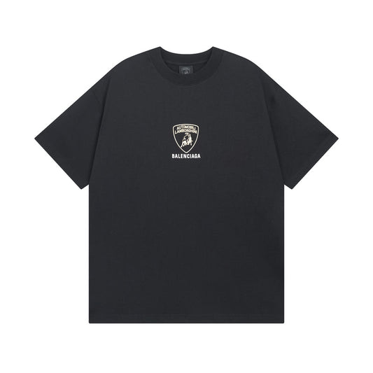 Camiseta Balenciaga Lamborghini Faded Black