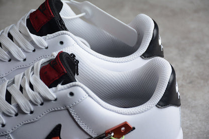 Air Force 1 Low Carabiner Swoosh Red
