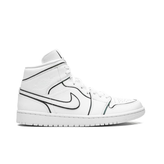 Air Jordan 1 Mid Iridescent Reflective White