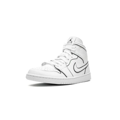 Air Jordan 1 Mid Iridescent Reflective White