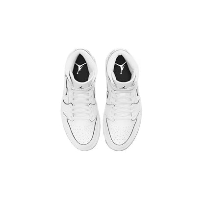 Air Jordan 1 Mid Iridescent Reflective White