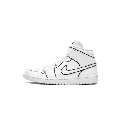 Air Jordan 1 Mid Iridescent Reflective White