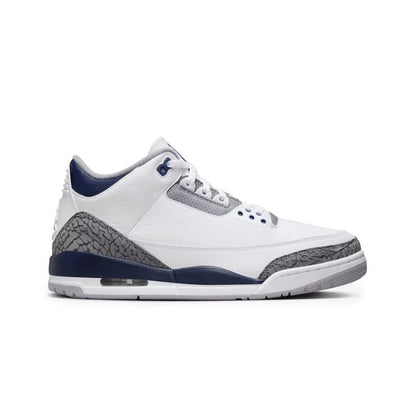 Air Jordan 3 Retro Azul e Branco