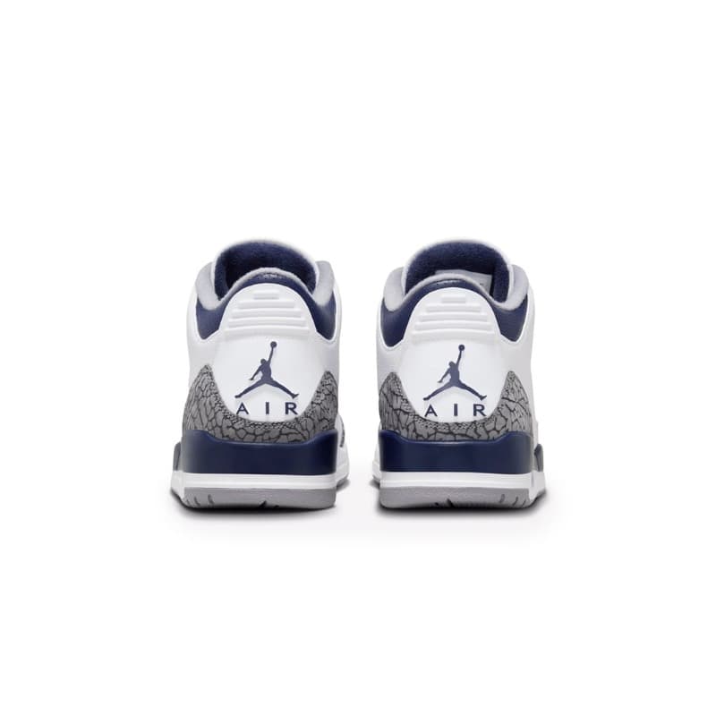 Air Jordan 3 Retro Azul e Branco