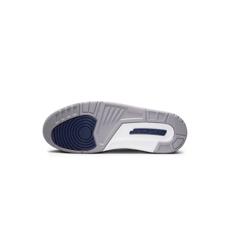 Air Jordan 3 Retro Azul e Branco