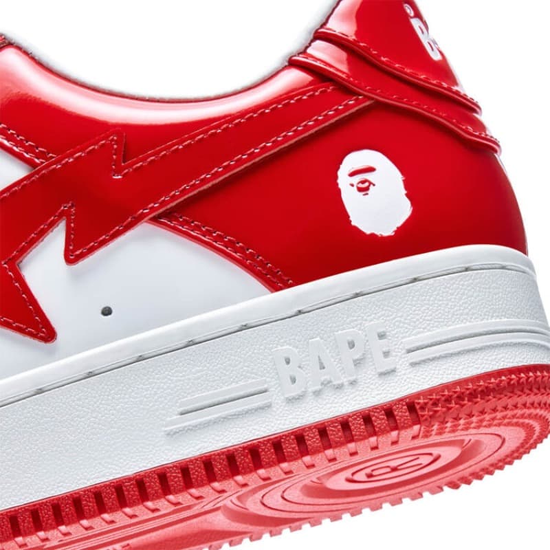 BAPE STA Red White