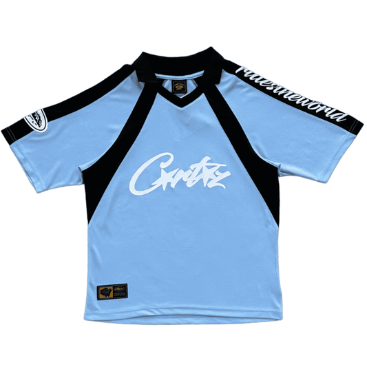 Camiseta Corteiz Alcatraz Football Azul