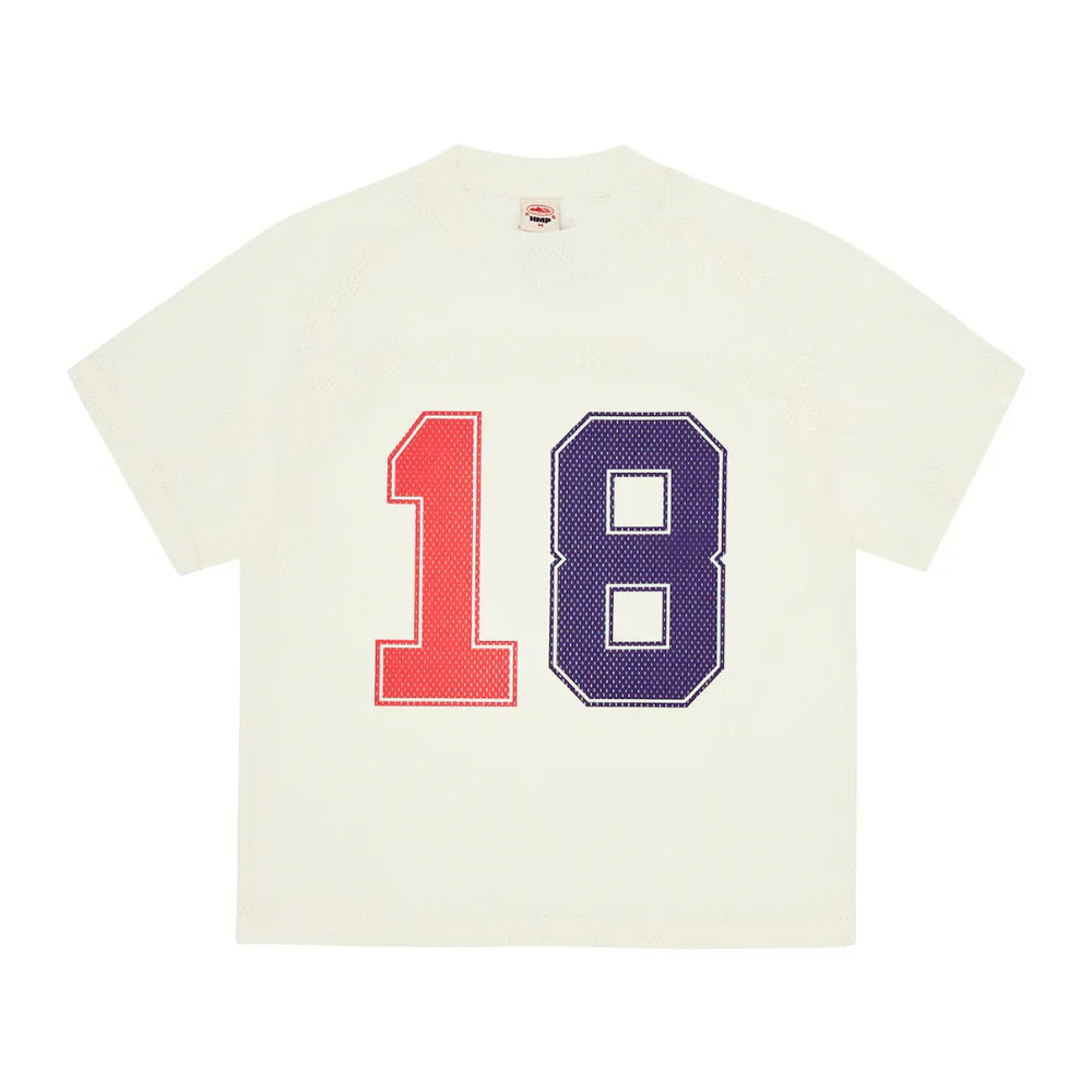 Pronta Entrega - Camiseta Corteiz HMP Mesh Panel Jersey White