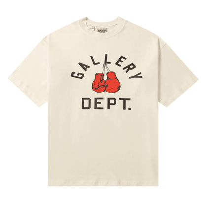 Camiseta Gallery Dept. Boxing Vintage Beje