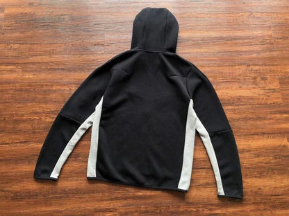 Pronta Entrega - Jaqueta Nike Tech Fleece Preta e Cinza