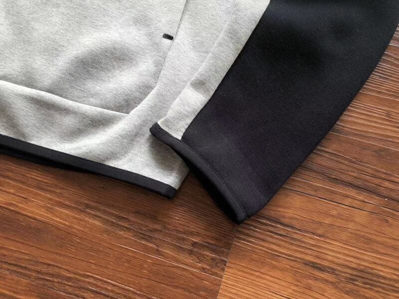 Pronta Entrega - Jaqueta Nike Tech Fleece Preta e Cinza
