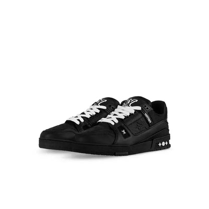 LV Trainer Black Embossed Monogram