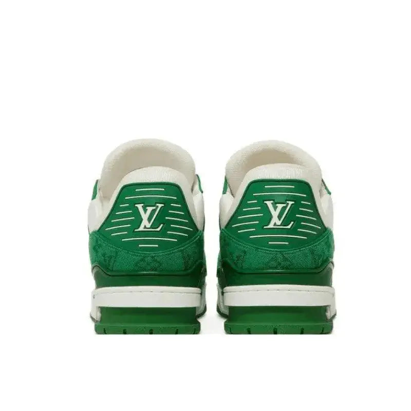 LV Trainer Green Monogram Denim
