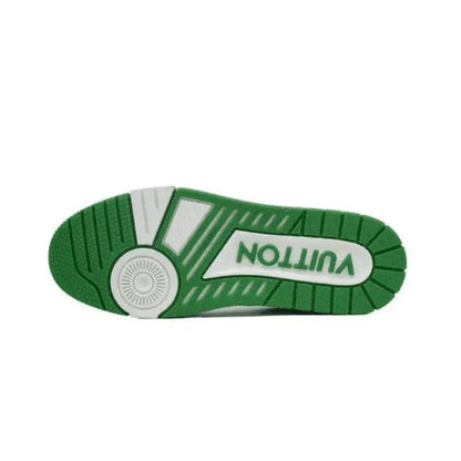 LV Trainer Green Monogram Denim