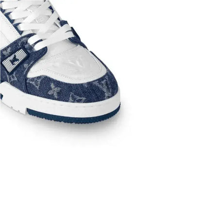 LV Trainer Monogram Denim Blue