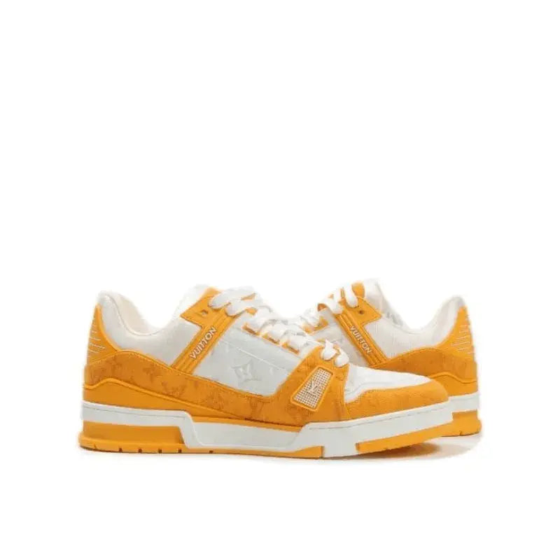 LV Trainer Yellow Monogram Denim