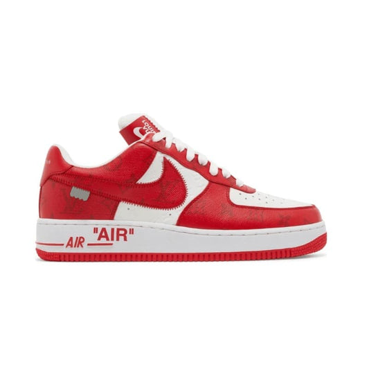 Louis Vuitton x Nike Air Force 1 by Virgil Abloh Red