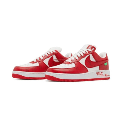 Louis Vuitton x Nike Air Force 1 by Virgil Abloh Red