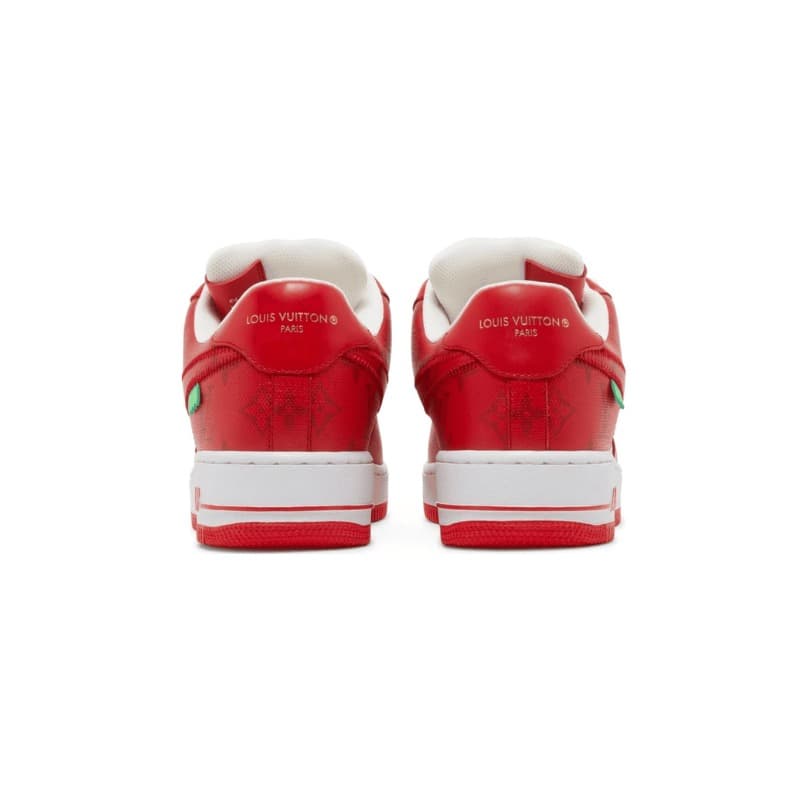 Louis Vuitton x Nike Air Force 1 by Virgil Abloh Red