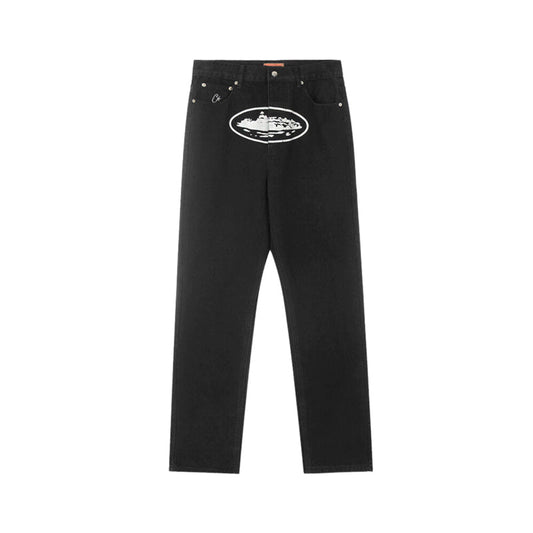 Pronta Entrega - Calça Jeans Corteiz Preto