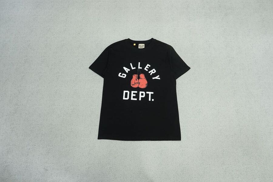 Camiseta Gallery Dept. Boxing Vintage Preta