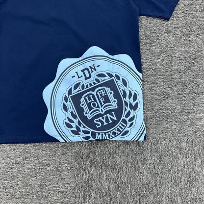 Camiseta Syna World College Azul Marinho