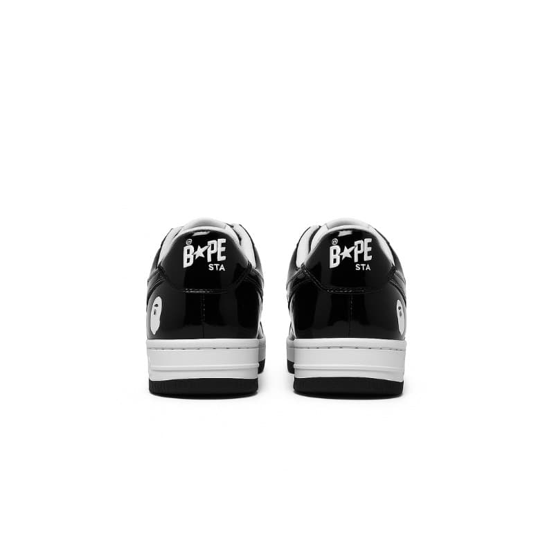 Bape sta patent black white