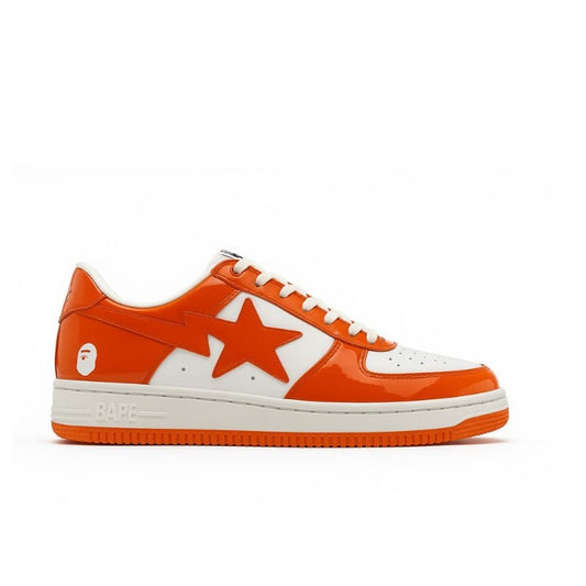 Bape sta patent orange white