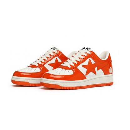Bape sta patent orange white