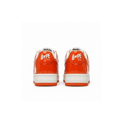 Bape sta patent orange white