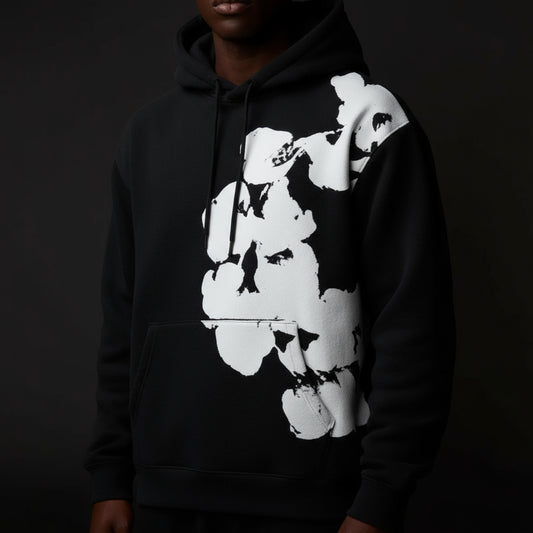 Moletom Denim Tears Big Cotton Wreath Black