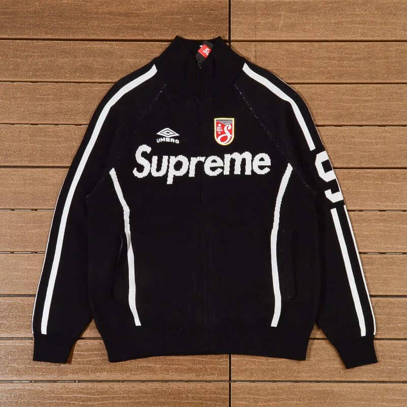 Jaqueta Supreme x Umbro Zip Up Black