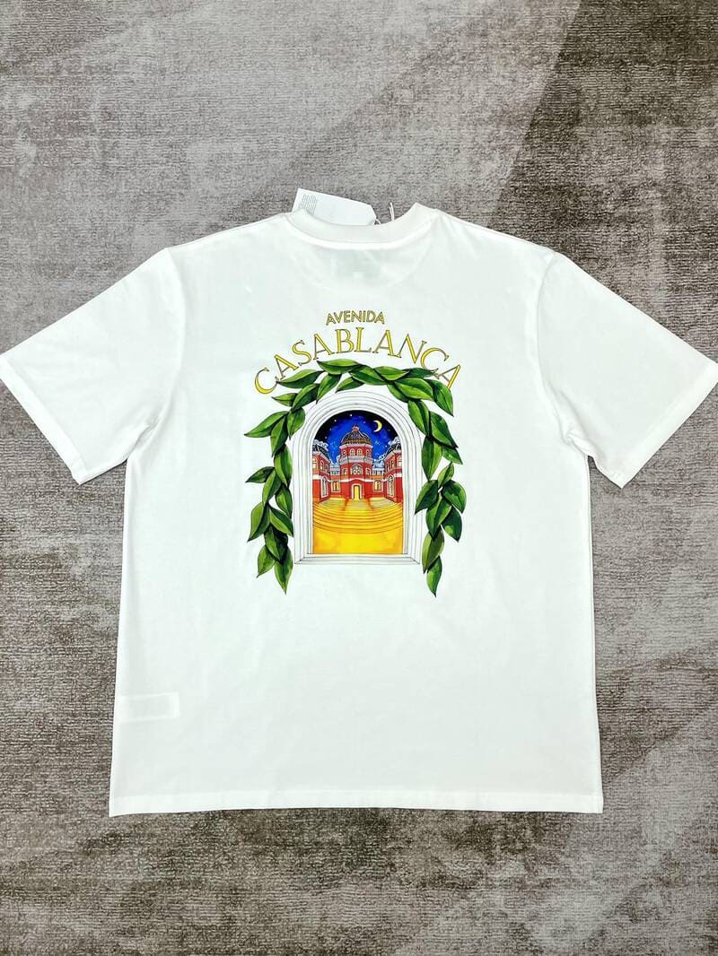 Pronta Entrega - Camiseta Casablanca Avenida White