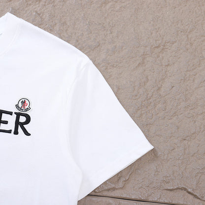 Camiseta Moncler Enfant Logo Branca
