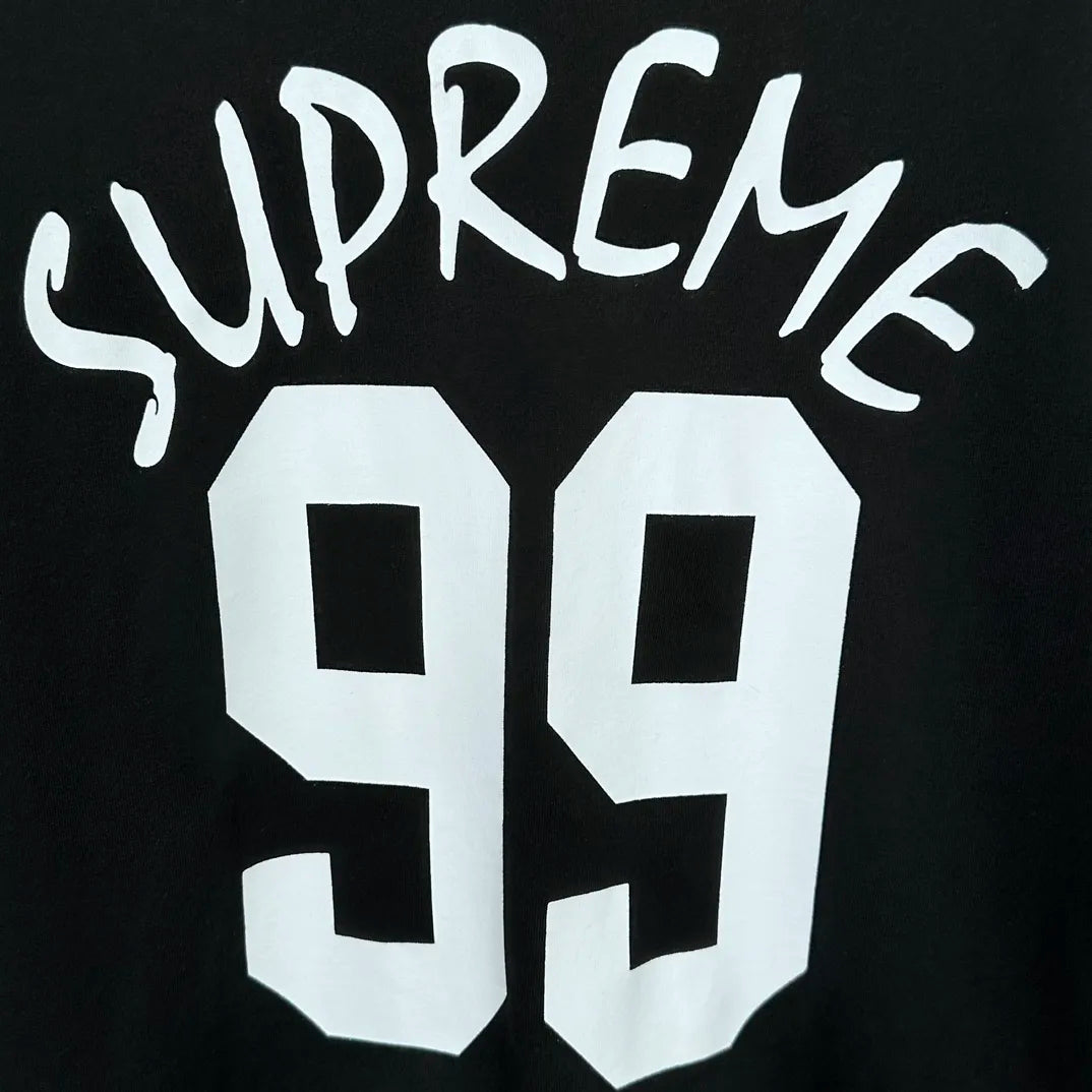 Camiseta Supreme 99 L/S Football Preto