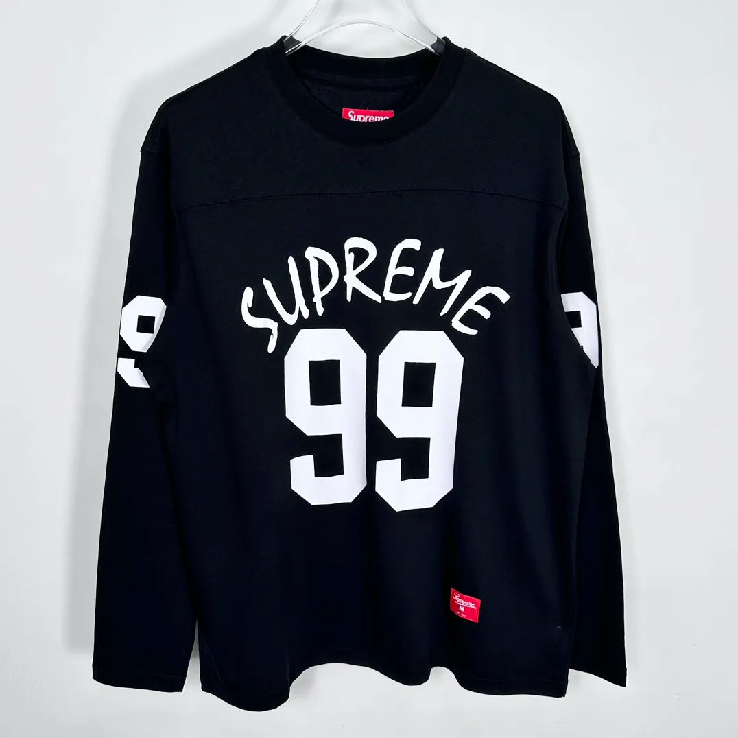 Camiseta Supreme 99 L/S Football Preto